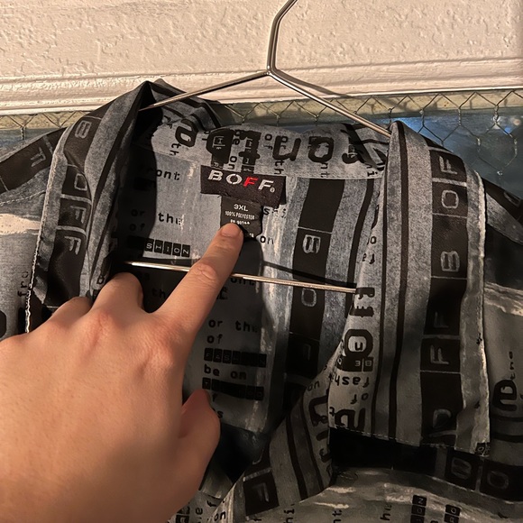 ViNTAGE BOFF TYPO BUTT0N uP - Picture 2 of 5